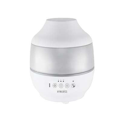 Homedics luftbefugter & diffuser ultrasonisk hvid