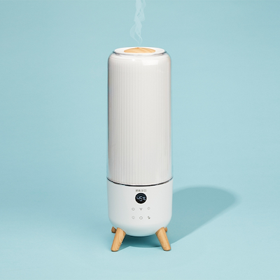 Homedics luftbefugter & diffuser ultrasoft hvid