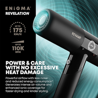 Revamp Enigma Revelation Professionel hårtørrer med brushless motor