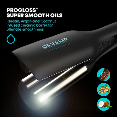 Revamp Progloss 2-in-1 Beach & Volume bølgejern