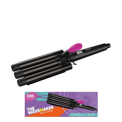 SBB Mermaid Trible Barrel Waver bølgejern 25 mm