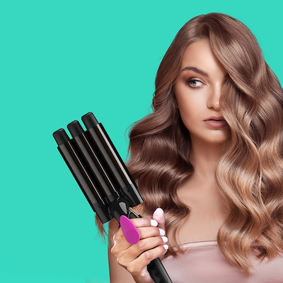 SBB Mermaid Trible Barrel Waver bølgejern 25 mm