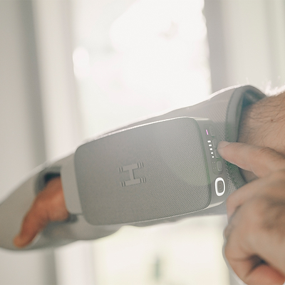 Modulair massageapparat til håndled