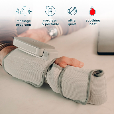 Modulair massageapparat til håndled