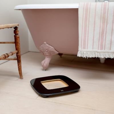 Homedics GLO Essentials badevægt sort 180 kg