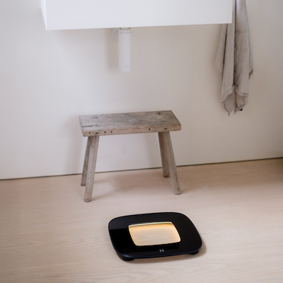 Homedics GLO Essentials badevægt sort 180 kg