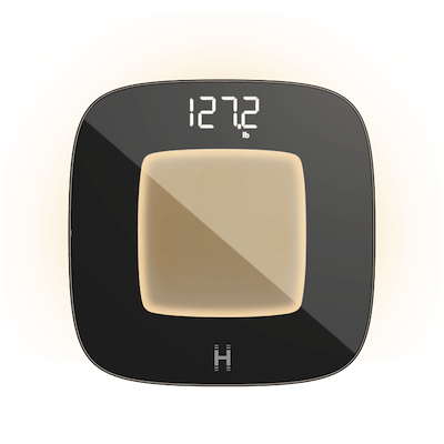 Homedics GLO Essentials badevægt sort 180 kg