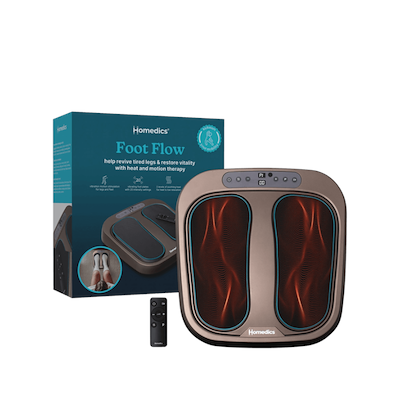 Homedics Foot Flow massageapparat med vibration