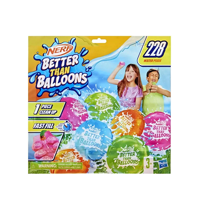 Nerf Super Soaker Better Than Balloons vandkapsler 228 stk.