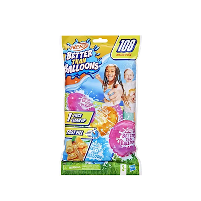 Nerf Super Soaker Better Than Balloons vandkapsler 108 stk.