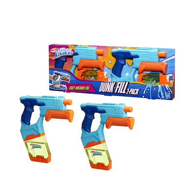 Nerf Super Soaker Dunk Fill vandpistol 2 stk.