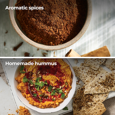 Kenwood minihakker/kværn 500 ml antracit