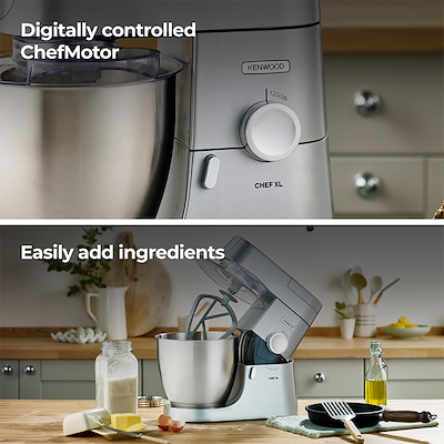 Kenwood Chef XL køkkenmaskine stål 6,7 liter