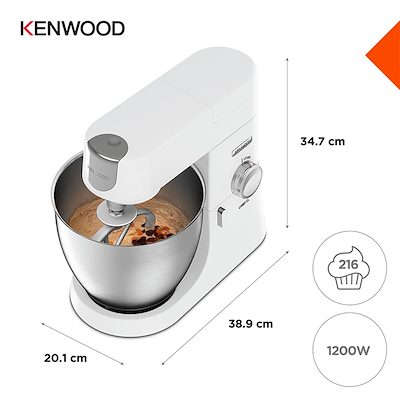 Kenwood KVL4101W køkkenmaskine hvid 1200 watt