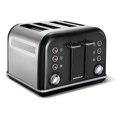 Morphy Richards Accent brødrister 4 skiver sort