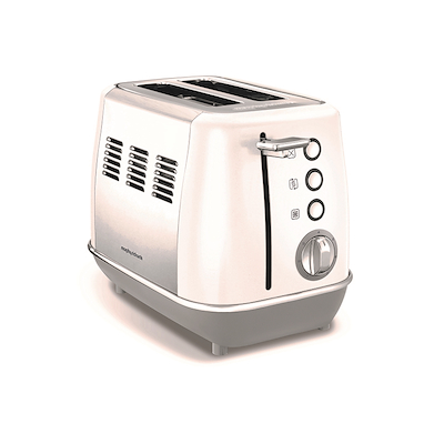 Morphy Richards Evoke brødrister stål hvid