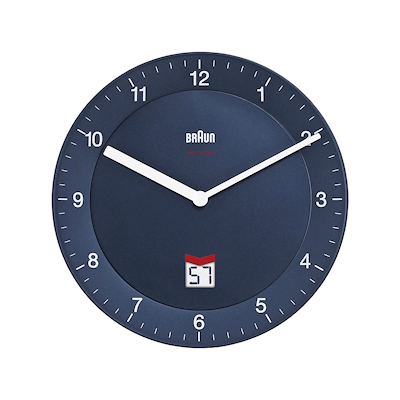 Braun Classic vægur blå