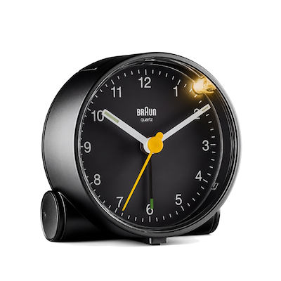 Braun Classic vækkeur BC01B mat sort
