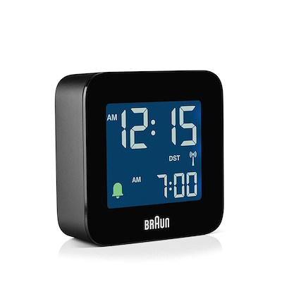 Braun Digital Rejsevækkeur Sort 5,75 cm