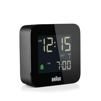 Braun Digital Rejsevækkeur Sort 5,75 cm