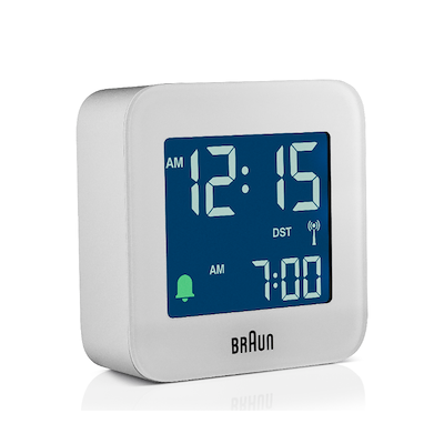Braun Classic BC08W vækkeur hvid H 5,75 cm