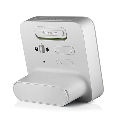 Braun Digital Alarm Clock BC09W-DCF vækkeur hvid