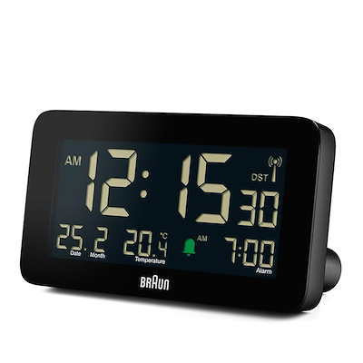 Braun Digital BC10B-DCF vækkeur sort
