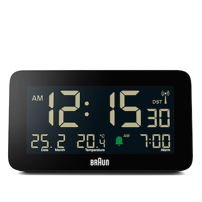 Braun Digital BC10B-DCF vækkeur sort