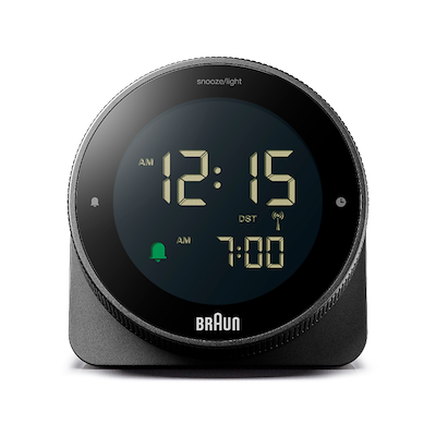Braun Classic BC24B vækkeur sort H 8 cm