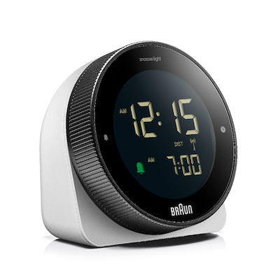 Braun BC24W vækkeur hvid H 8 cm