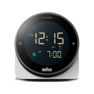 Braun BC24W vækkeur hvid H 8 cm