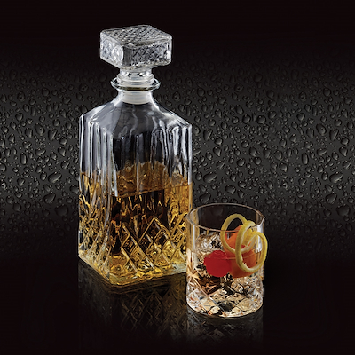 BarCraft whisky karaffelsæt inkl. 4 glas