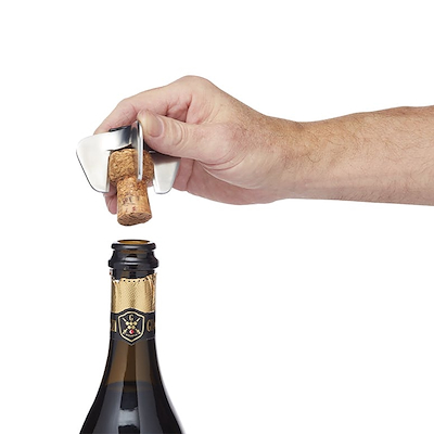 BarCraft champagneåbner rustfrit stål