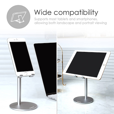 Desire2 justerbar stander til smartphones og tablets