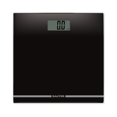 Salter badevægt sort