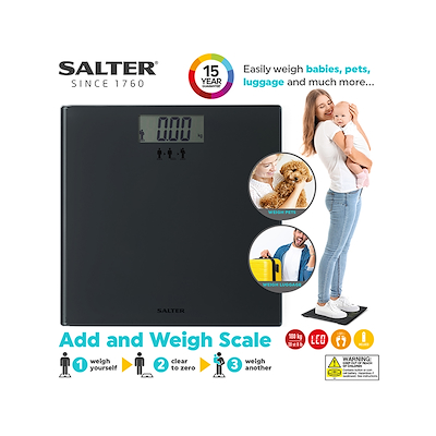 Salter Add & Weigh badevægt