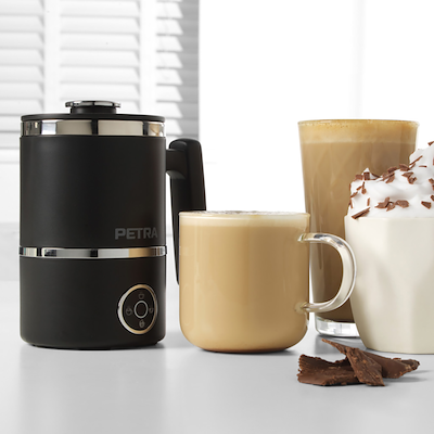 Petra mælkeskummer og chokoladesmelter mat sort 400 watt
