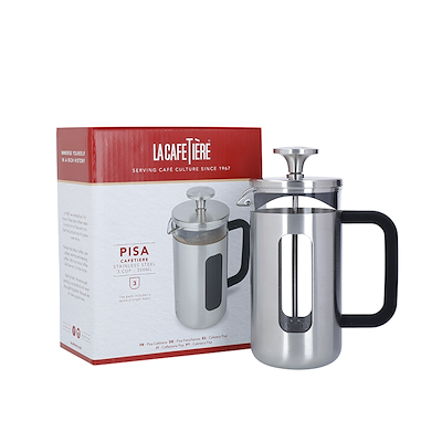 LaCafetiére Pisa stempelkande stål 350 ml