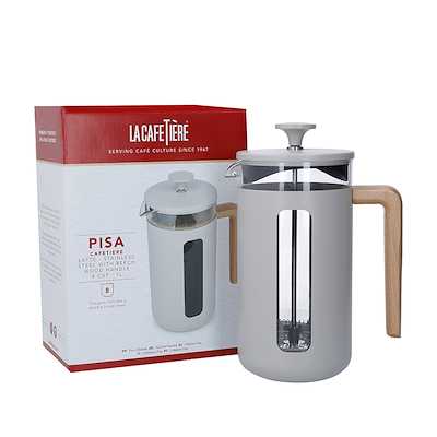 LaCafetiére Pisa stempelkande latte 1 liter