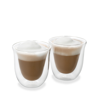 LaCafetiére dobbeltvægget cappuccino glas 200 ml 2 stk.