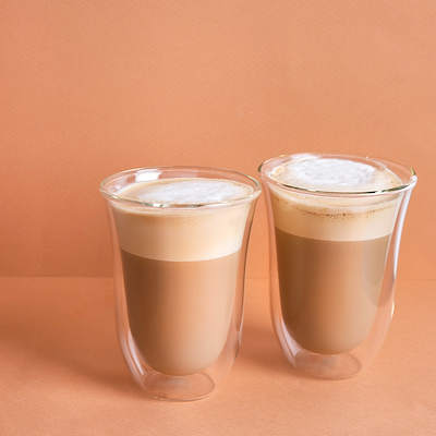 LaCafetiére dobbeltvægget café latte glas 300 ml 2 stk.