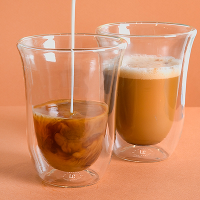 LaCafetiére dobbeltvægget café latte glas 300 ml 2 stk.
