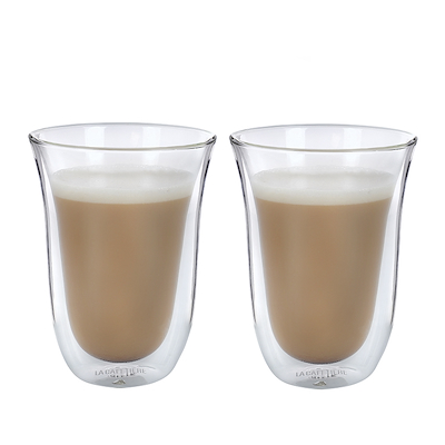 LaCafetiére dobbeltvægget café latte glas 300 ml 2 stk.