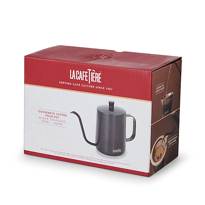 LaCafetiére pour-over kedel mørkegrå 600 ml