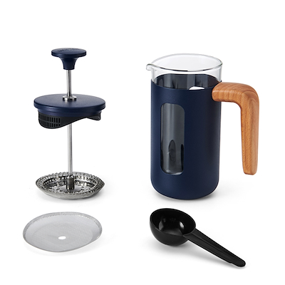 LaCafetiére Pisa stempelkande mørkeblå 350 ml