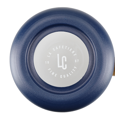 LaCafetiére Pisa stempelkande mørkeblå 1 liter
