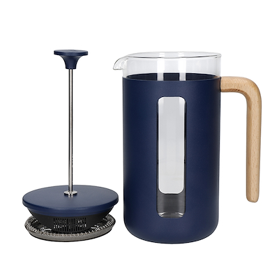 LaCafetiére Pisa stempelkande mørkeblå 1 liter