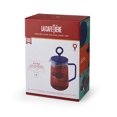 LaCafetiére Gyro tekande blå 1.25 liter