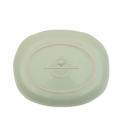 Jamie Oliver Big Love serveringsfad grøn 41x33cm