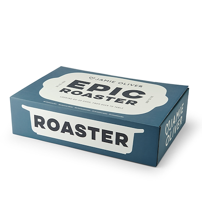 Jamie Oliver Big Love ovnfast fad hvid 25x39x8 cm